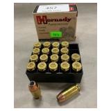 (20) Rounds Of Hornaday .45 Auto + P Ammo