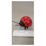 (1) Cast Iron Lady Bug Figurine