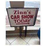 Zinns Car Show Signs