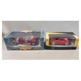 (2) Collector Toy Replica Cars