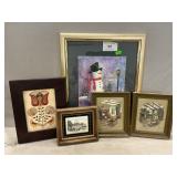Collection Of Small Framed Wall Art