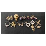 Assorted 14K Gold Jewelry (UNVERIFIED)