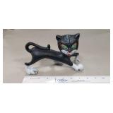 (1) Cast Iron Cat Figurine