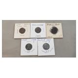 (3) Indian Head One Cent Coins (1897, 1903 &