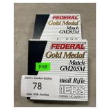 (200) Federal Match GM205M Small Rifle Primers