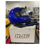 HJC Snowmen bile Helmet, (Size Large), Gloves