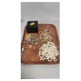 Tray Of Assorted Jewelry