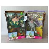 Mattel Ken Scarecrow & Tin Man Dolls