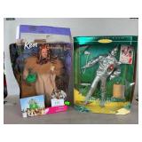 Mattel Ken Cowardly Lion & Tin Man Dolls