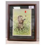 Ned Smith Groundhog Print