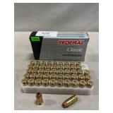 (50) Rounds Of Federal .45 Auto Ammo