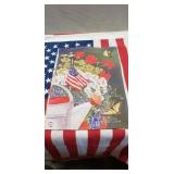 (6) Assorted Garden Flags (Two 12"×18" & Four