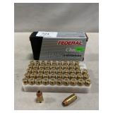 (50) Rounds Of Federal .45 Auto Ammo