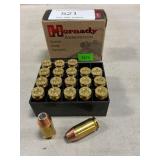 (20) Rounds Of Hornady .45 Auto + P Ammo