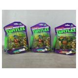 (3) NOS TMNT Figures