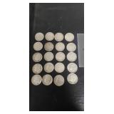 (20) U.S. Silver Dimes (90% Silver)