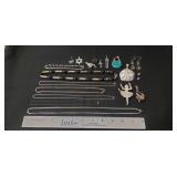 Tray Of Assorted Sterling Silver/925 Jewelry