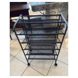 Mesh Rolling Shoe Organizer
