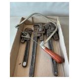 Pipe Wrenches, Coping Saw