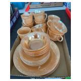 Fire King Lustreware Dinnerware Pieces