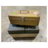 Tackle Boxes Will th Assorted Tackle,