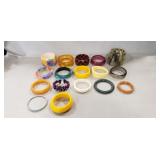 (17) Assorted Ladies Bracelets