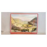 (1) Metal Sign "Pennsylvania Railroad" (16"×12")