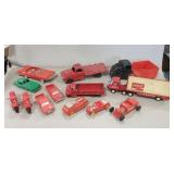 Tray Of Assorted Vintage Toys Including Structo