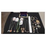 Tray Of Assorted Sterling Silver/925 Jewelry