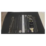 Tray Of Assorted Sterling Silver/925 Jewelry