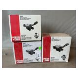 (3) Porter Cable Dust Collectors