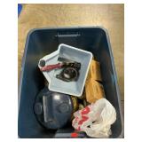 Box Lot With Eagle Fuel Can, Spreader, Assorted