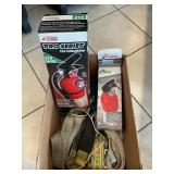 Box Lot With(2) Fire Extinguishers, Ratchet