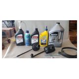 Box Lot Of Assorted Gear Lubes & More