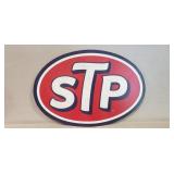 (1) Metal Sign "STP" (16"×11")