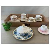 Bone China Butter Dome, Limoges & Assorted