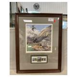 Michael Warren LE Peregrine Falcon Print, Audubon
