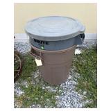 (2) Trash Cans