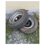 (2) Tires w/ Rims