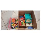 Box Lot Of Assorted Vintage Toys Including