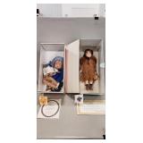 (2) Effanbee Collector Dolls w/ COA ("Cosette" &