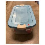 Storage Tote With Plastic VW, Monster Truck,