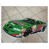 Embossed Metal #18 Bobby LaBonte Race Car