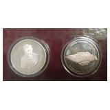 1989 Milton S. Hershey Commemorative Silver