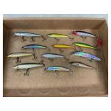 (12) Assorted Jerkbait Lures