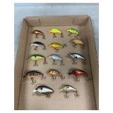 (14) Assorted Crankbait Fishing Lures
