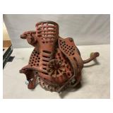 Antique R & H Cast Iron Corn Sheller