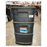 Rolling 3-Drawer Storage Unit