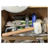 Lot Of Drywall Tools, Sandpaper