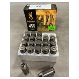 (20) Rounds Of Browning .45 Auto Ammo